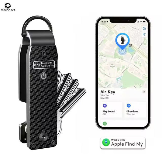2-in-1 Key Organizer with Apple Tracker