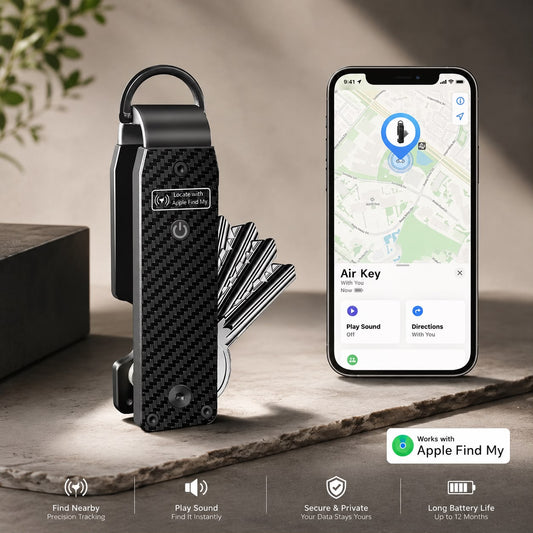 2-in-1 Key Organizer with Apple Tracker