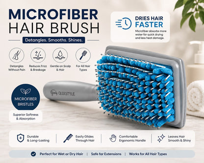 Microfiber Hair Brush