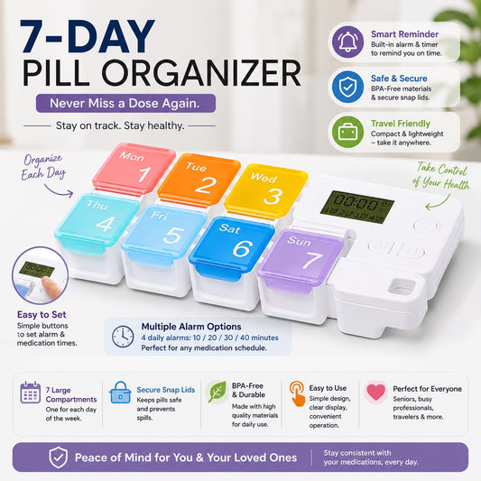 Alarm Pill Box